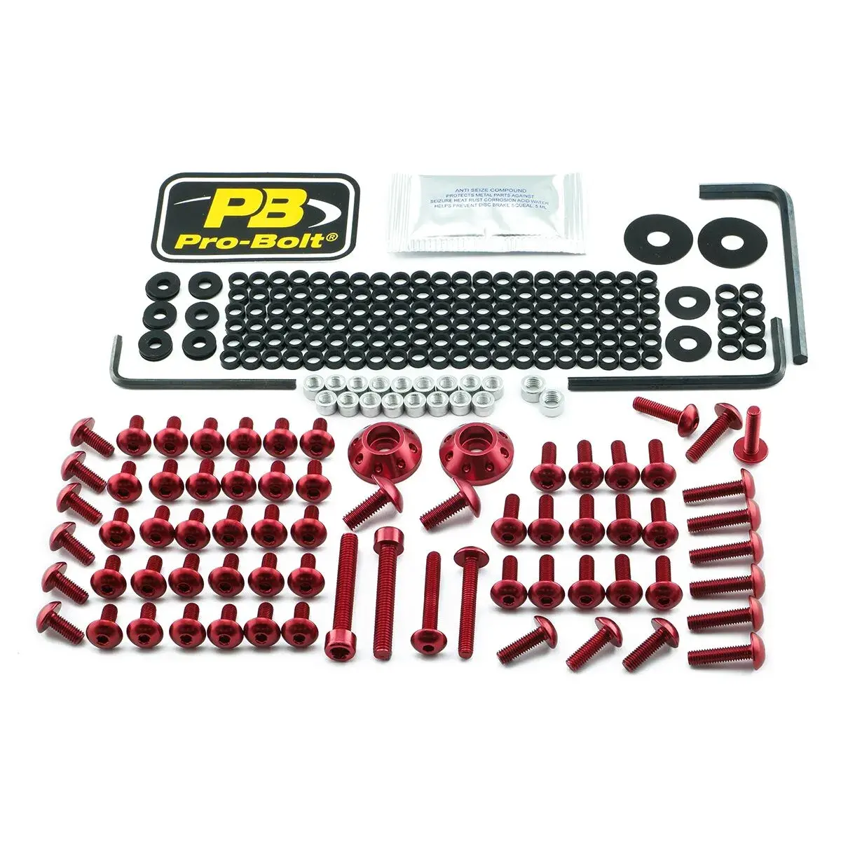 Kit de visserie carénage aluminium PRO BOLT pour BMW