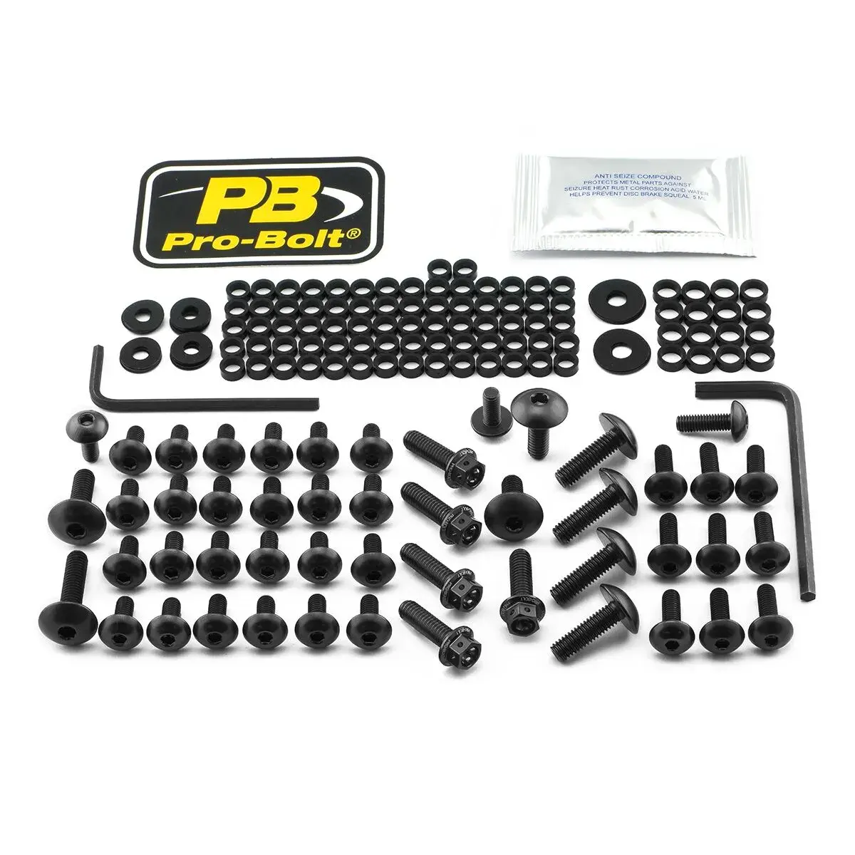 Kit de visserie carénage aluminium BMW PRO BOLT