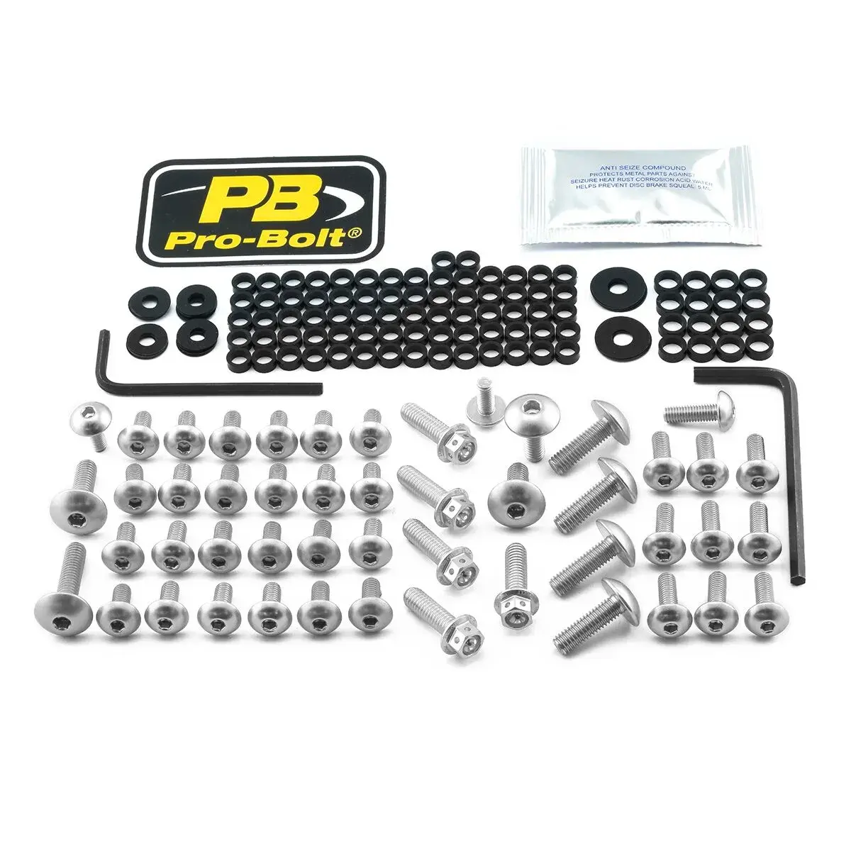 Kit de visserie carénage aluminium BMW PRO BOLT