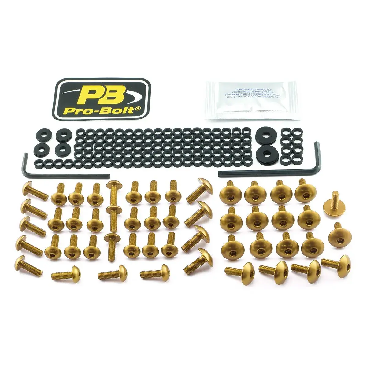 Verkleidungsschrauben-Set aus Aluminium PRO BOLT Ducati