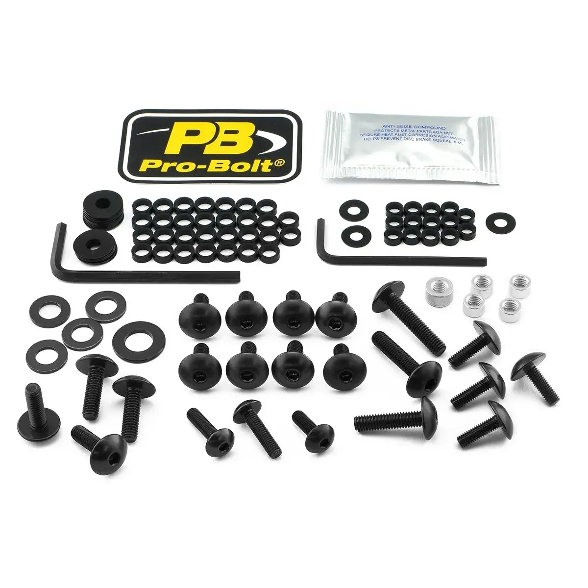 알루미늄 카울링 볼트 키트 Kawasaki PRO BOLT