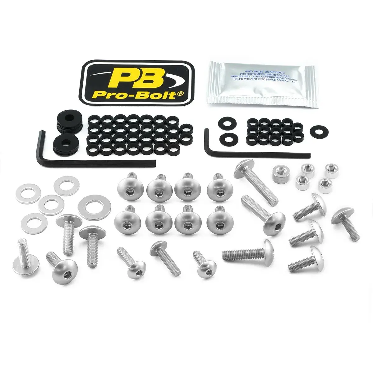 Kit de boulons pour carénage en aluminium Kawasaki PRO BOLT