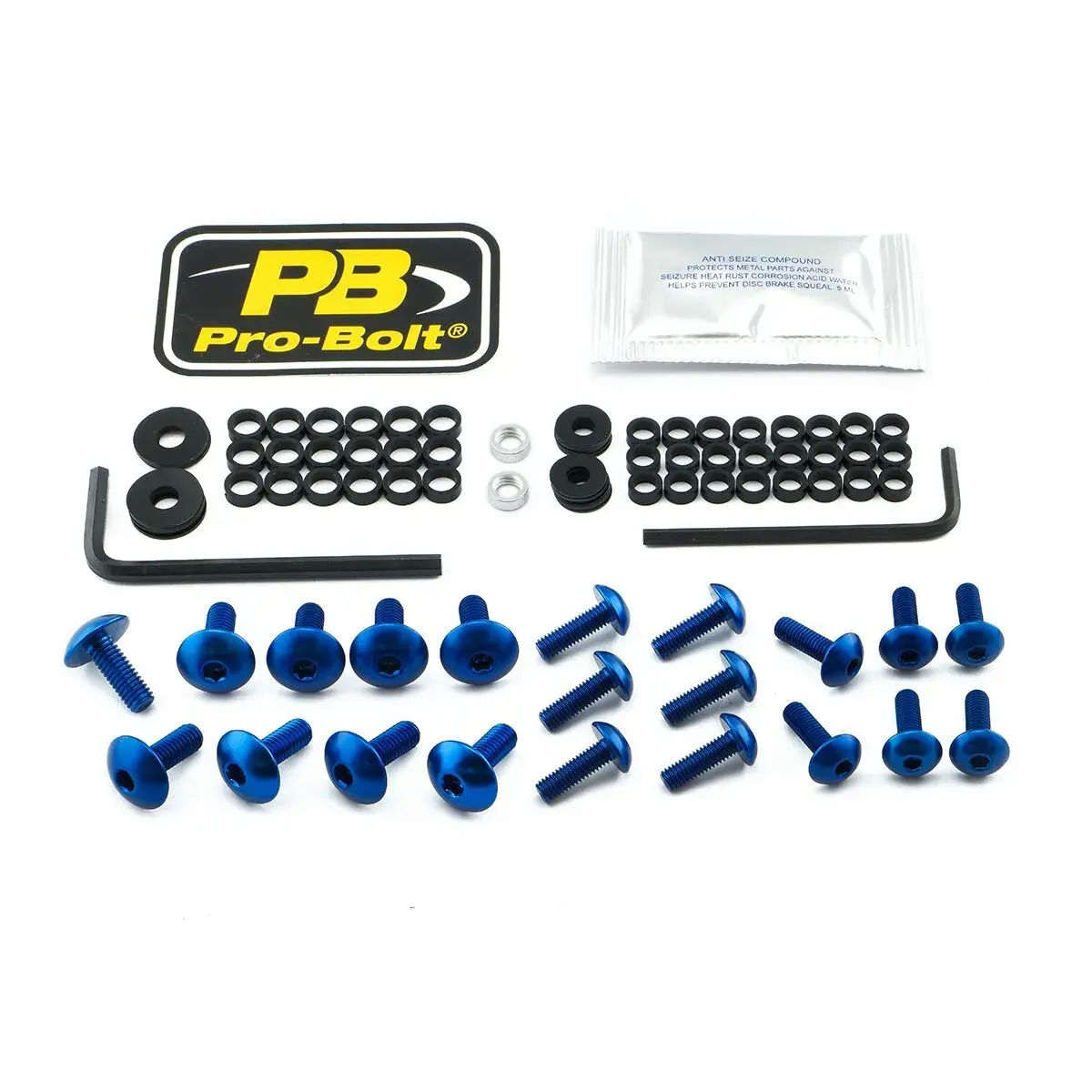 PRO BOLT カワサキ用 アルミ製 カウリングボルトキット