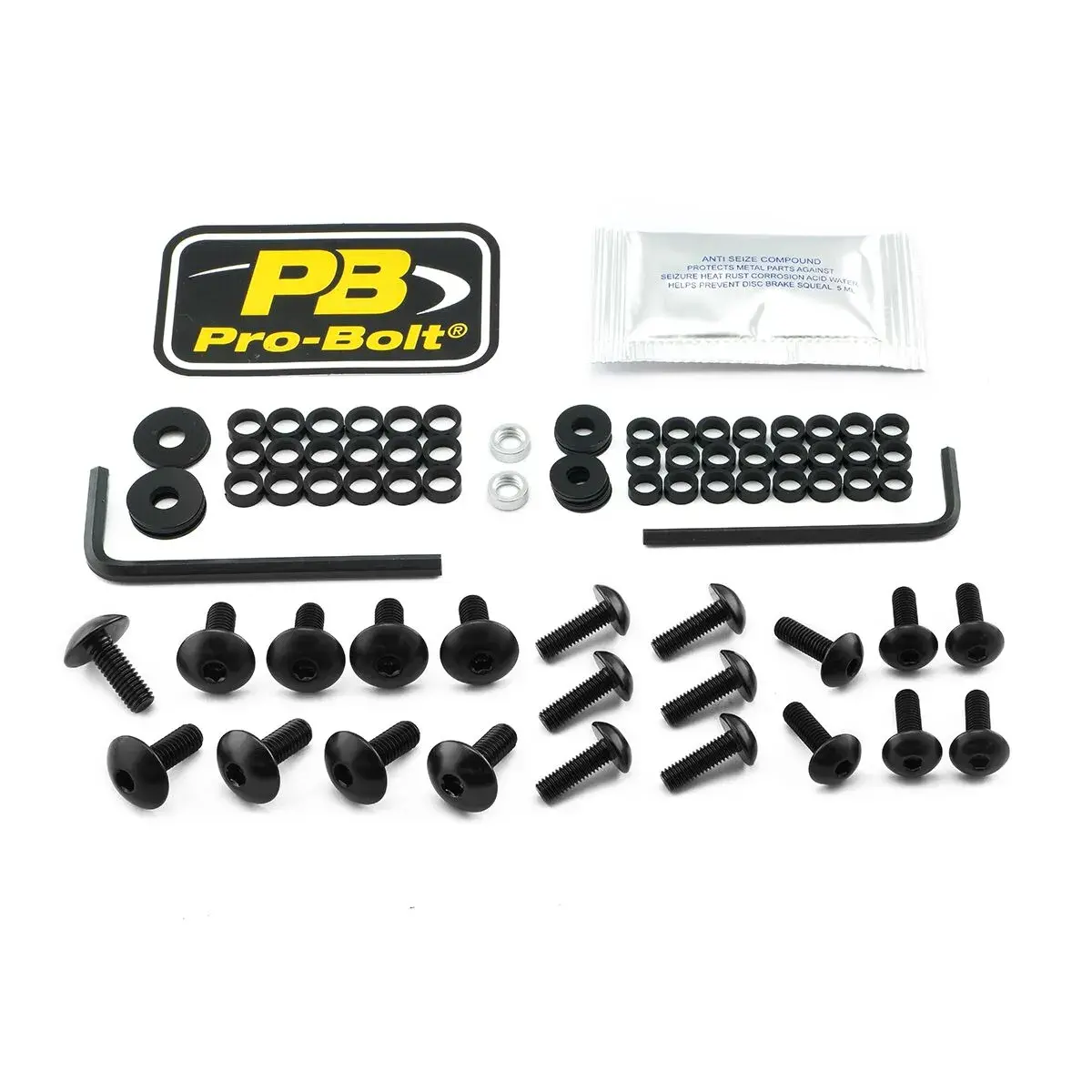 Kawasaki PRO BOLT 알루미늄 페어링 볼트 키트