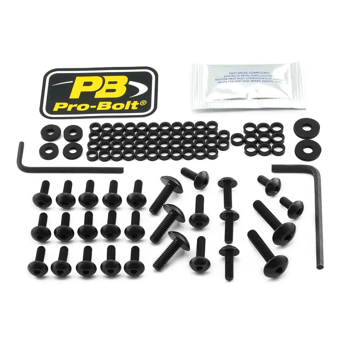 طقم مسامير لكسوة من الألومنيوم كاواساكي PRO BOLT