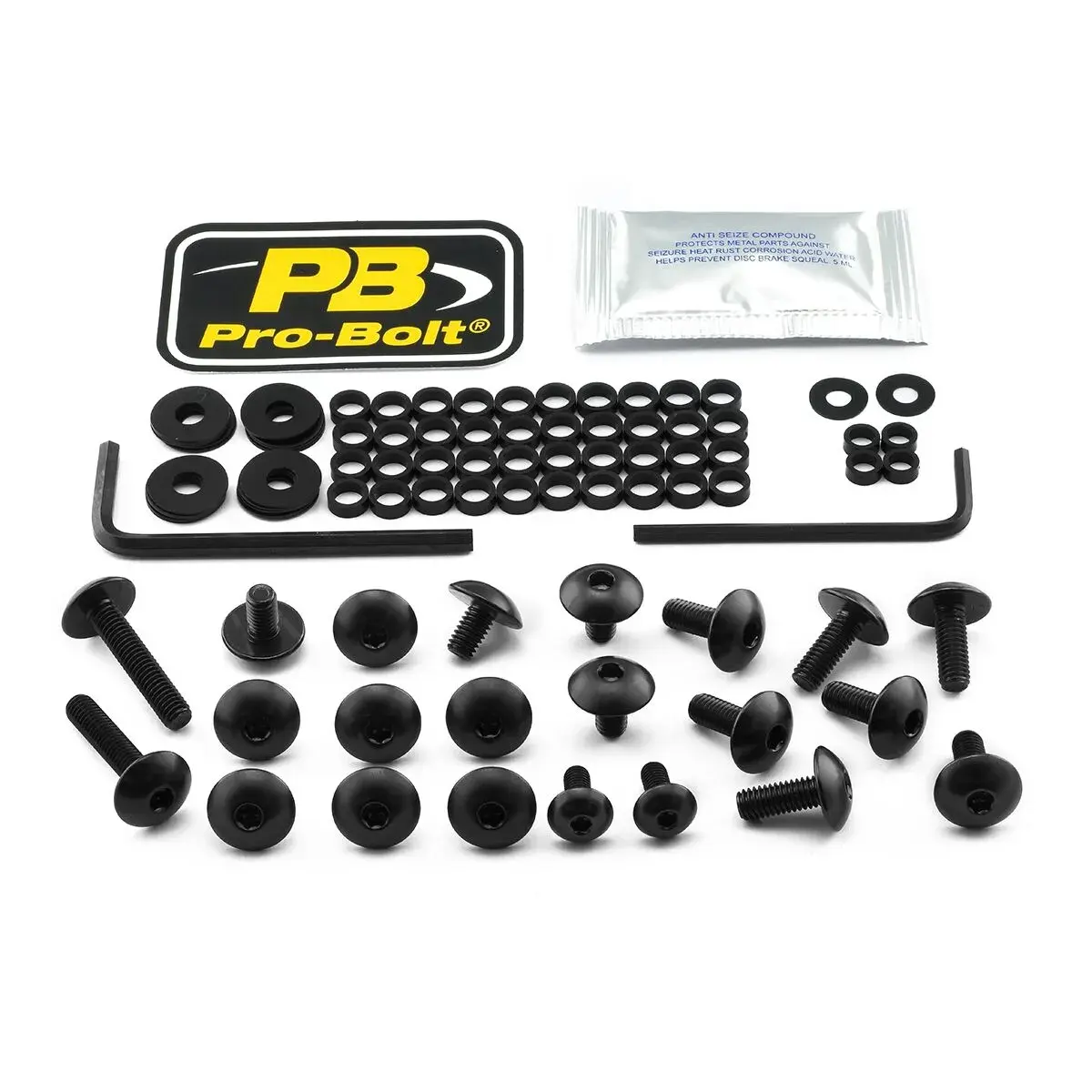 Verkleidungsschrauben-Set Aluminium Kawasaki PRO BOLT