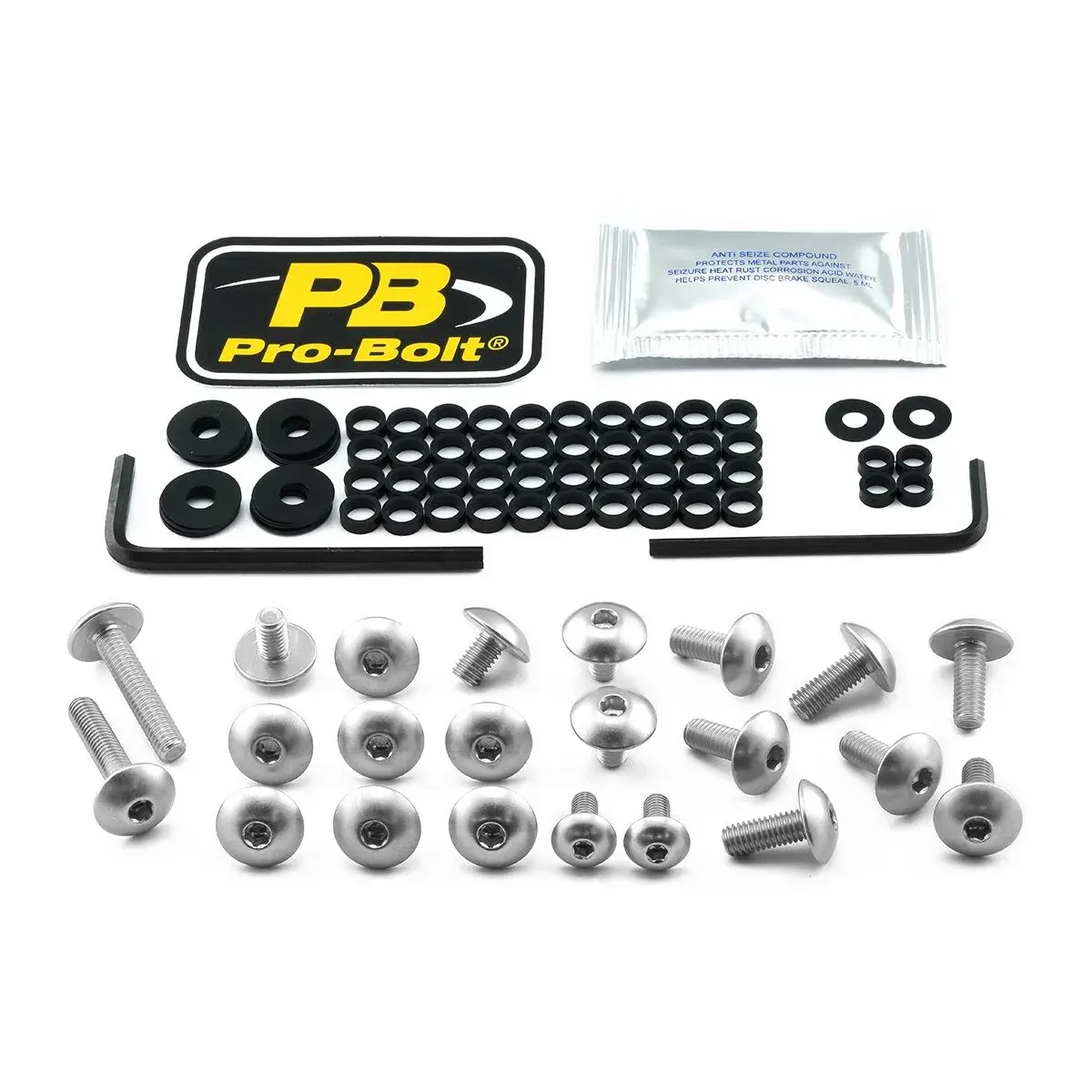 Kit de boulons pour carénage en aluminium Kawasaki PRO BOLT