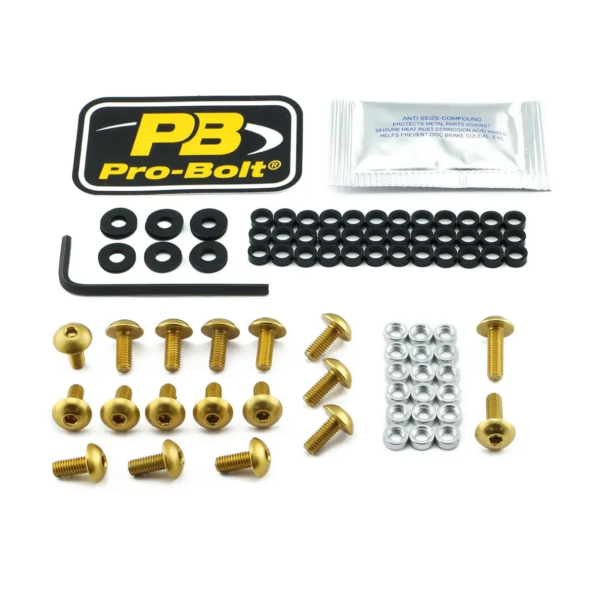 KTM PRO BOLT Aluminium Verkleidungsschrauben-Set