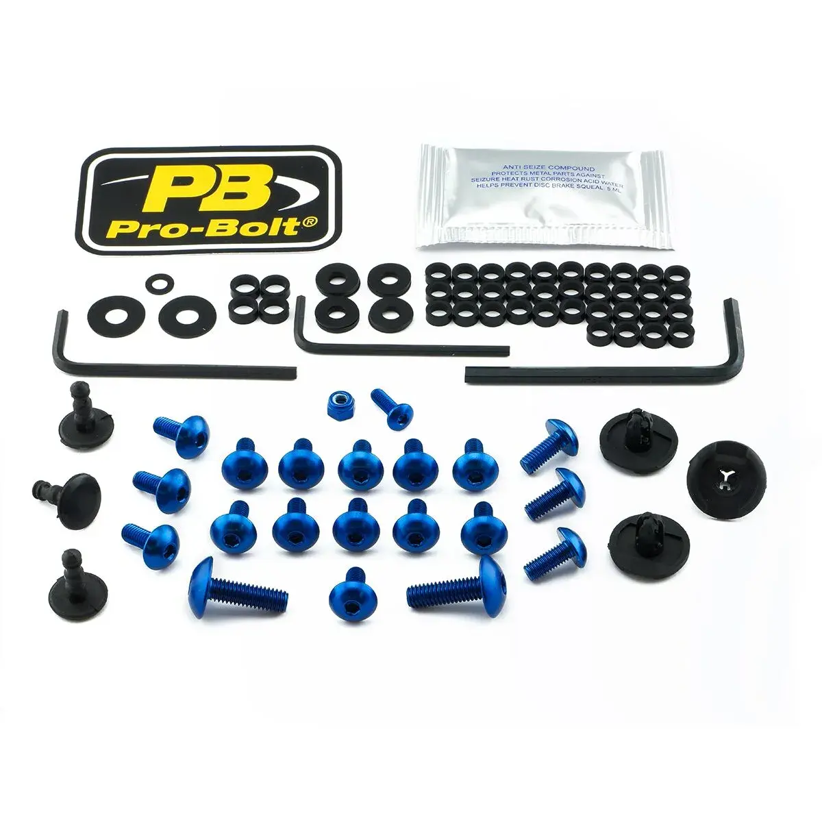 Kit de boulons pour carénage en aluminium Aprilia Pro Bolt