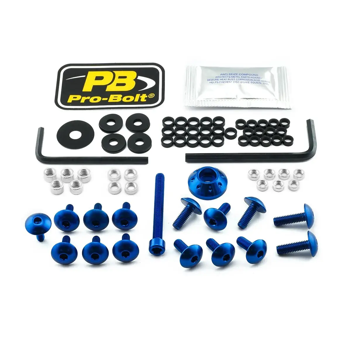 Kit de boulons pour carénage en aluminium Suzuki PRO BOLT