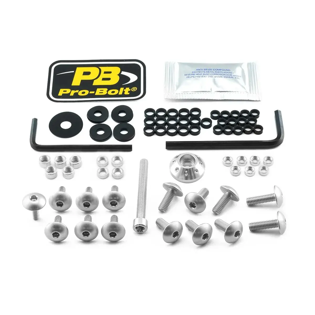 Kit de boulons pour carénage en aluminium Suzuki PRO BOLT