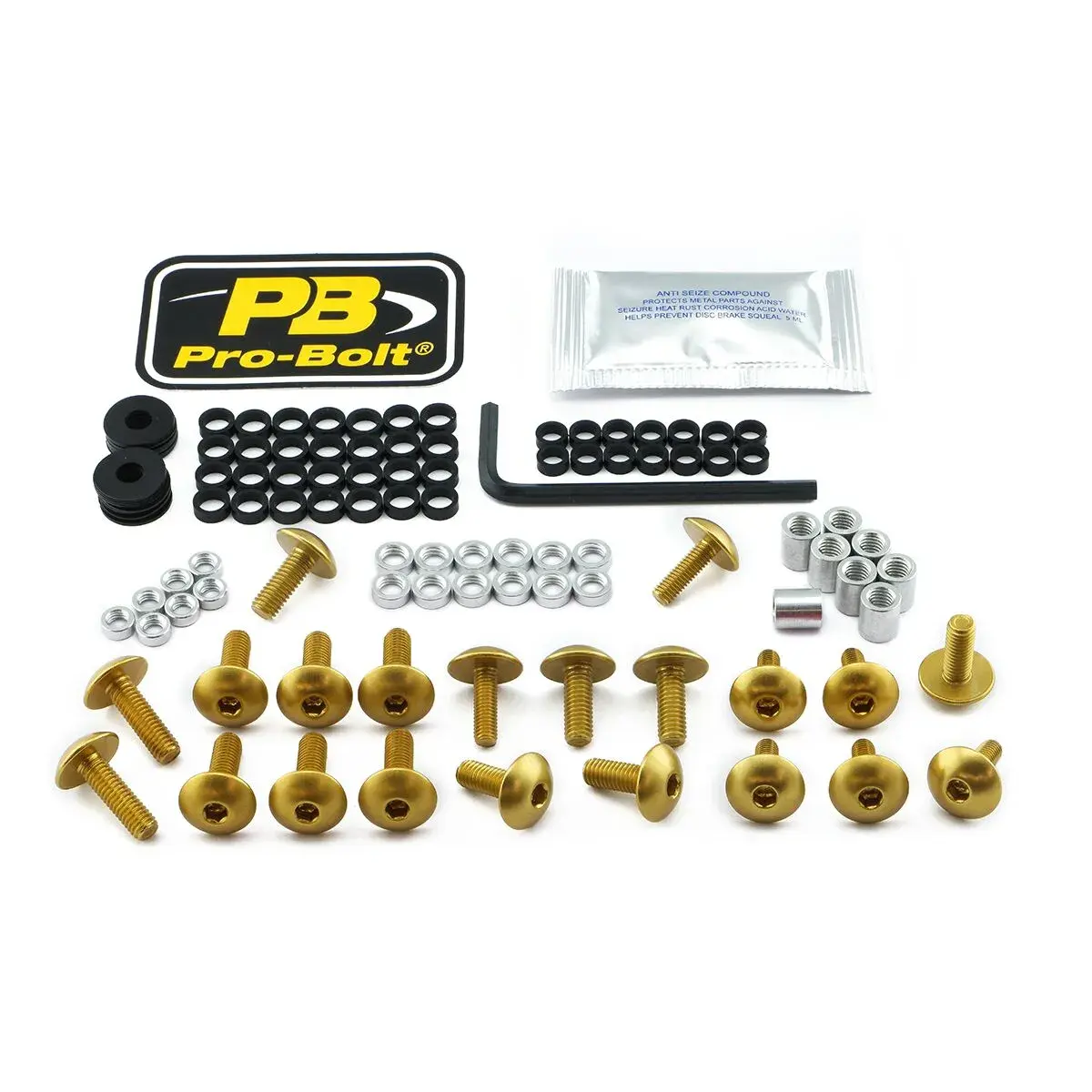 Kit de boulons pour carénage en aluminium Suzuki PRO BOLT