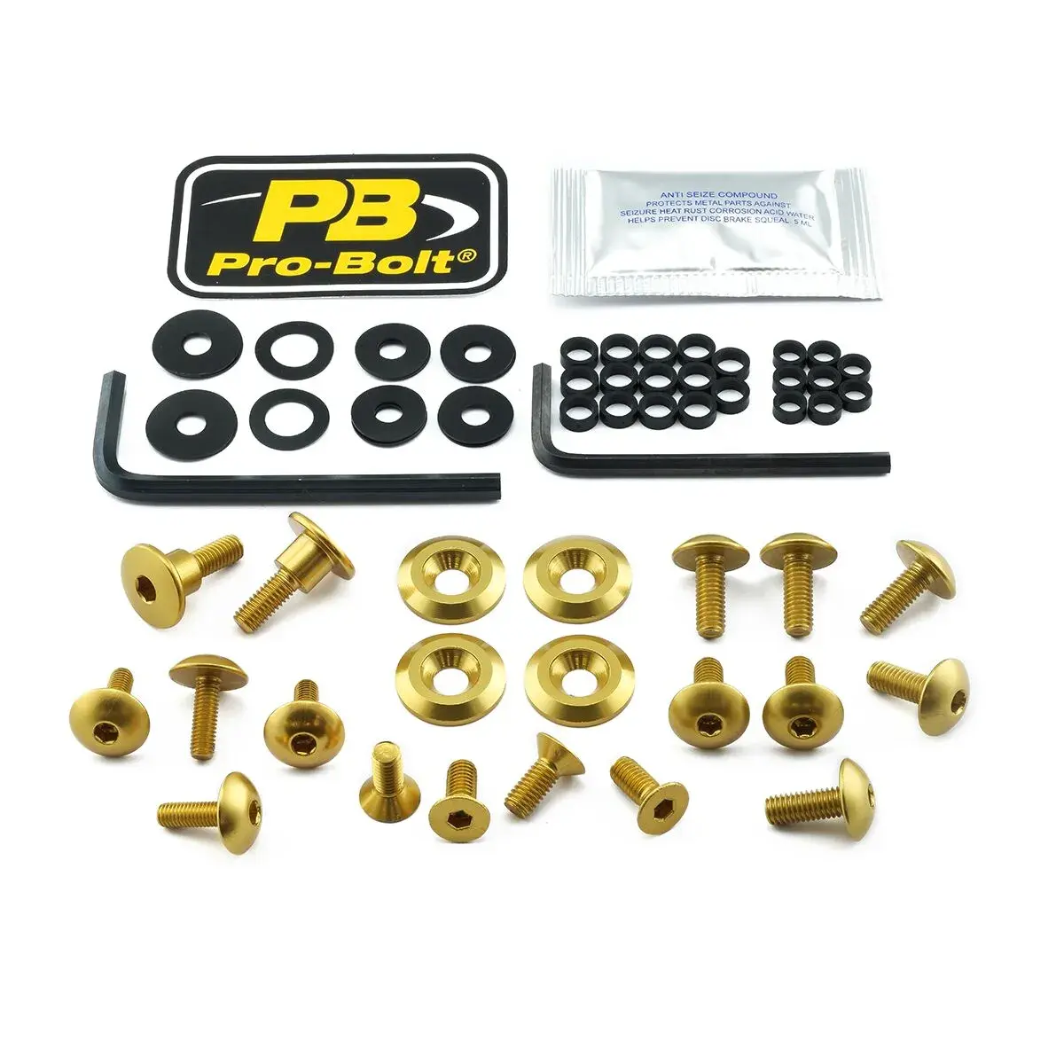Schraubensatz für Verkleidung aus Aluminium Suzuki PRO BOLT