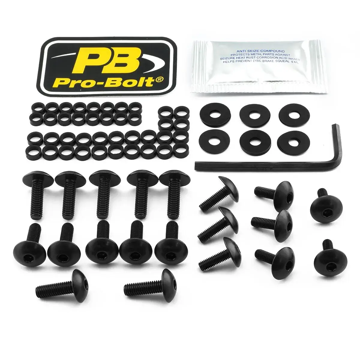 Kit de boulons pour carénage en aluminium Suzuki PRO BOLT