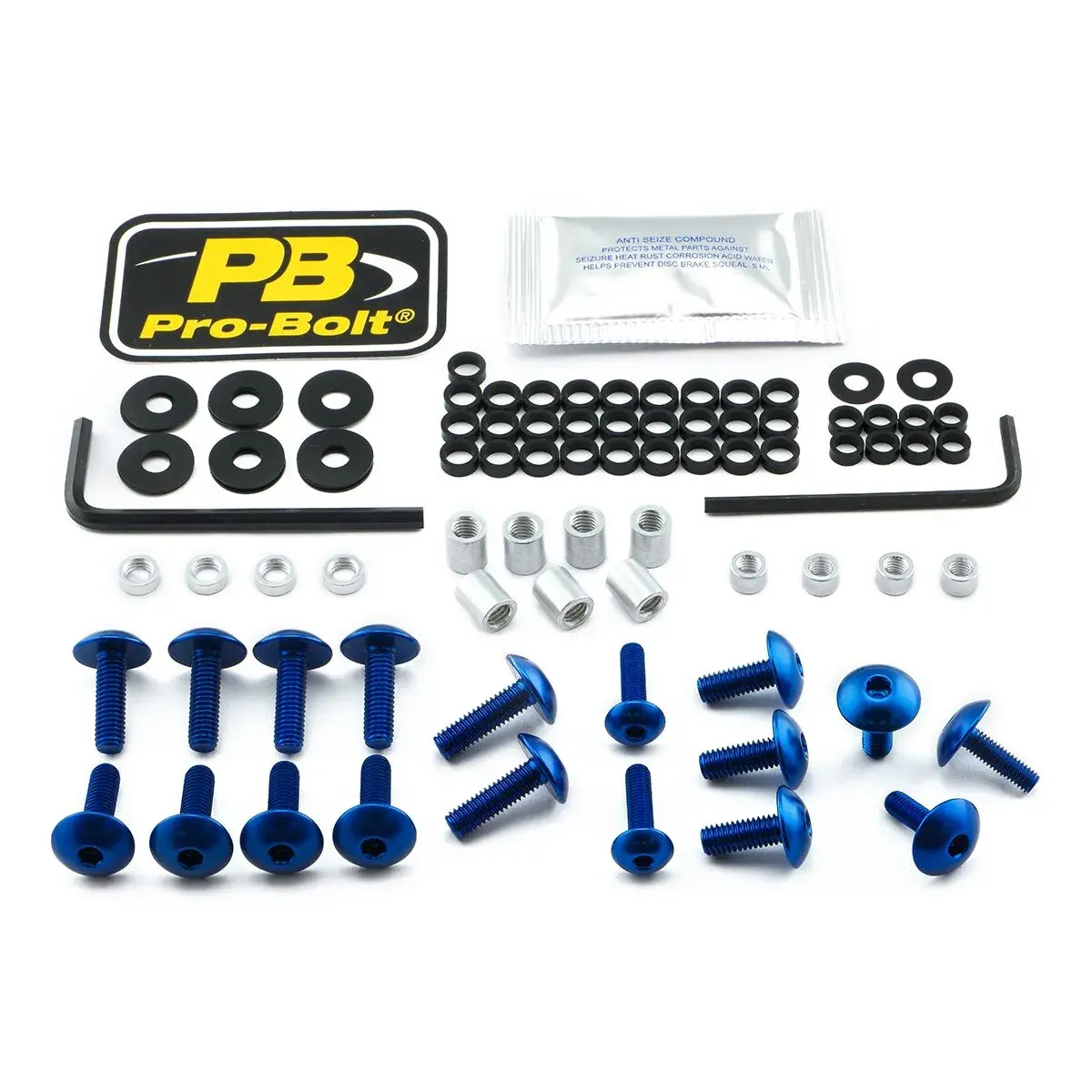 Kit de boulons pour carénage en aluminium Suzuki PRO BOLT