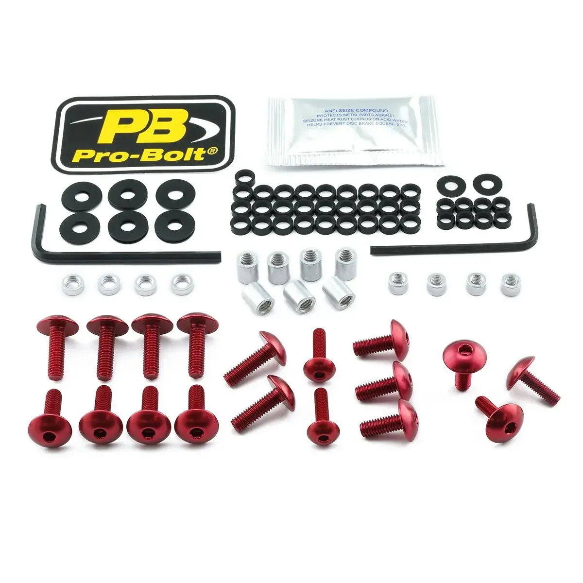 カウリング用アルミボルトキット Suzuki PRO BOLT