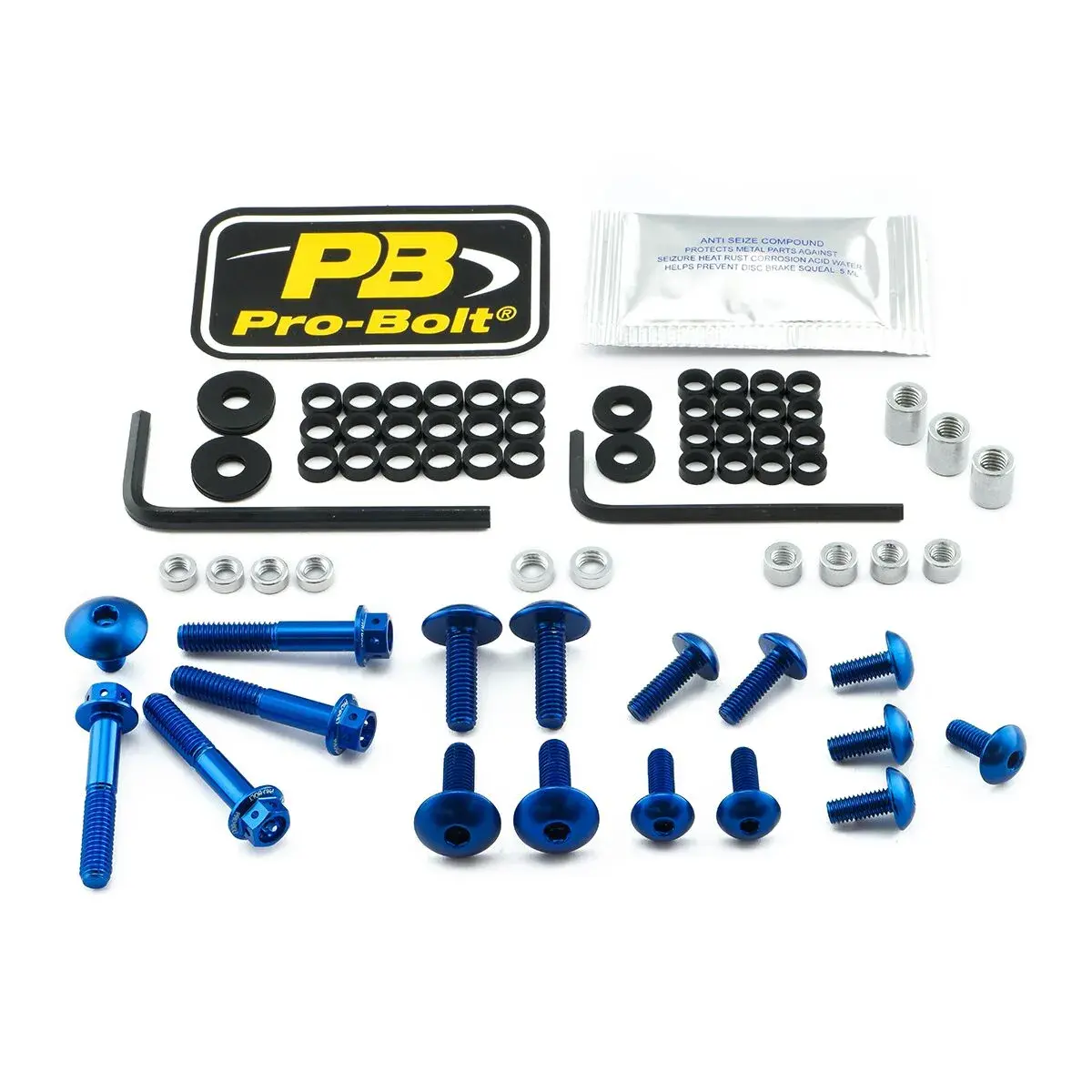 Kit de boulons pour carénage en aluminium Suzuki PRO BOLT