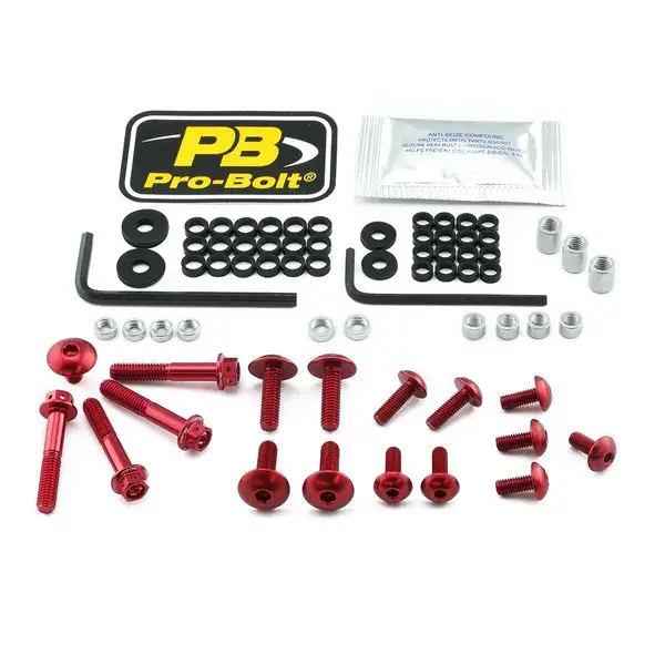 Kit de boulons pour carénage en aluminium Suzuki PRO BOLT