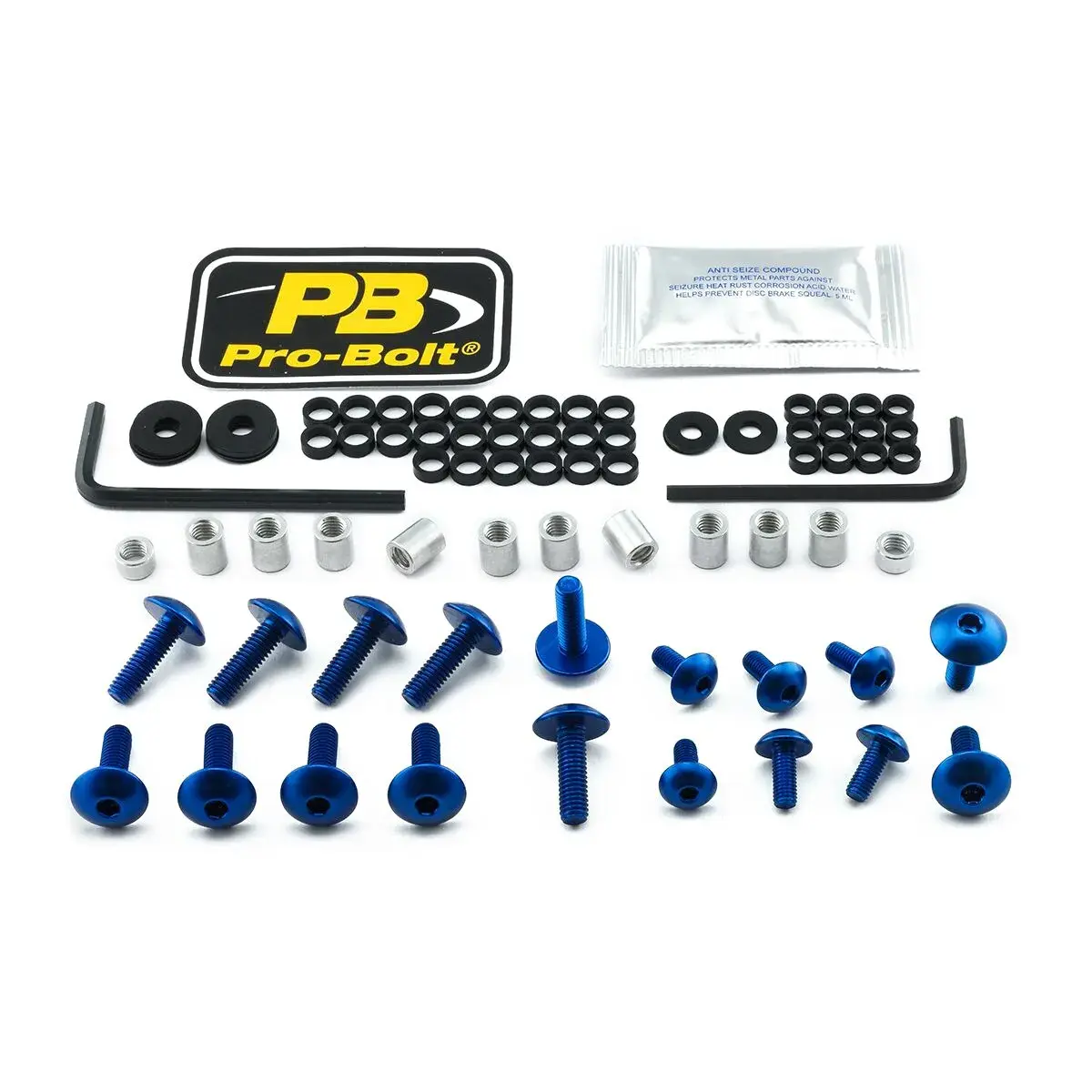Kit de boulons pour carénage en aluminium Suzuki PRO BOLT