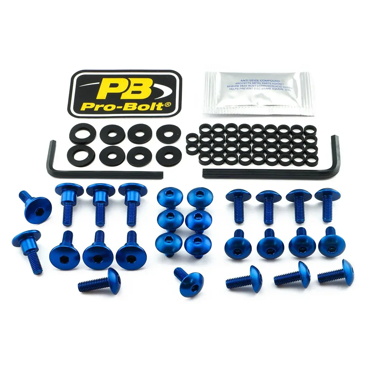 アルミ製フェアリングボルトキット スズキ PRO BOLT