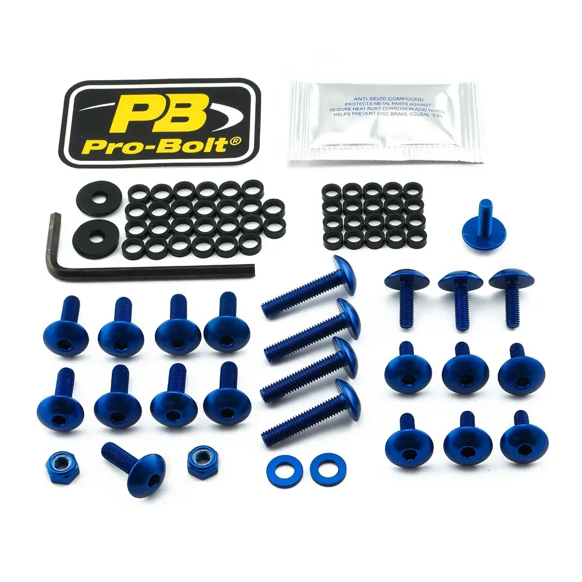 Kit de boulons pour carénage en aluminium Yamaha PRO BOLT