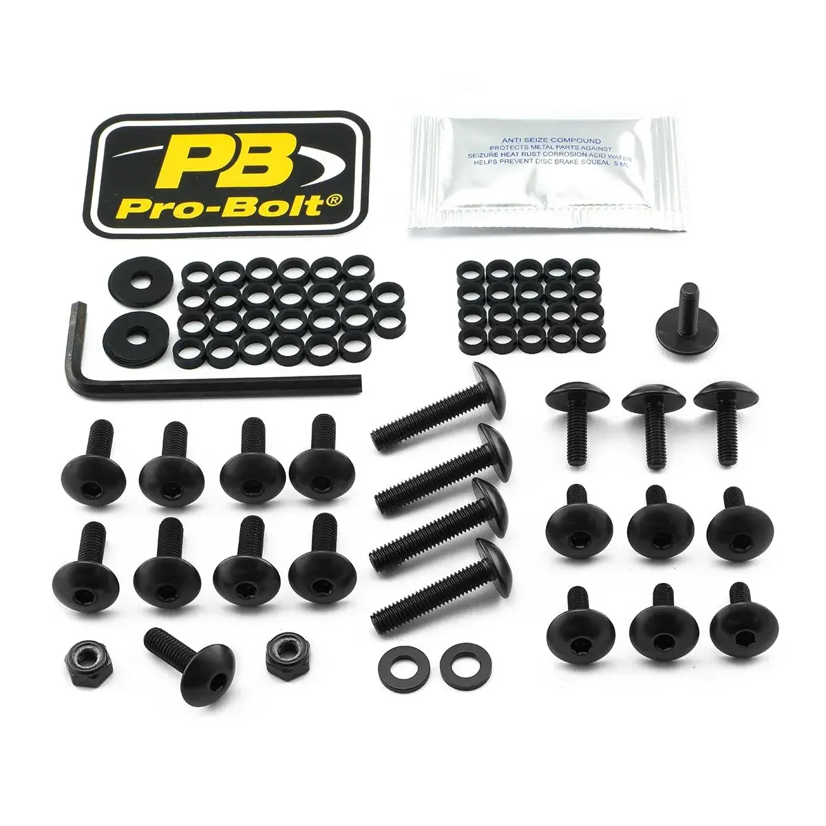 Kit de boulons pour carénage en aluminium Yamaha PRO BOLT