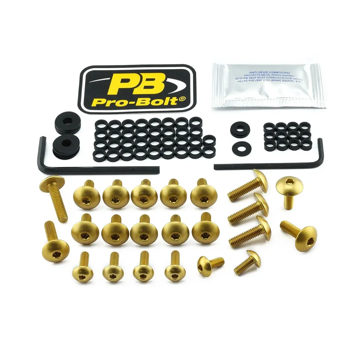 Kit de boulons pour carénage en aluminium Yamaha PRO BOLT