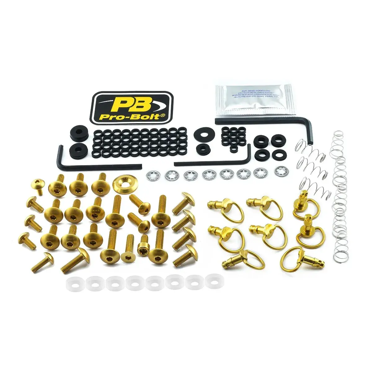 Kit de boulons pour carénage en aluminium PRO BOLT pour Yamaha