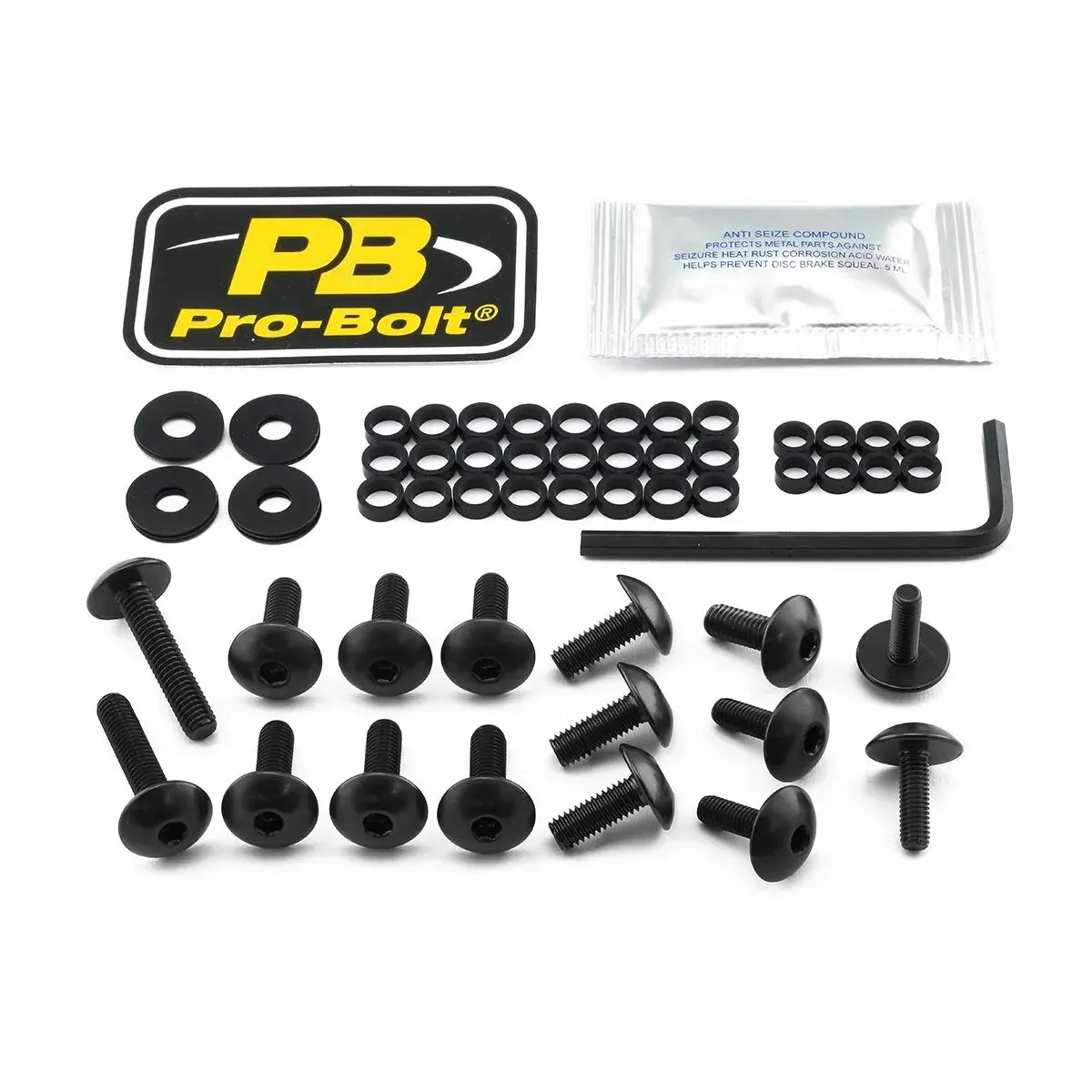 Kit de boulons pour carénage en aluminium Yamaha PRO BOLT