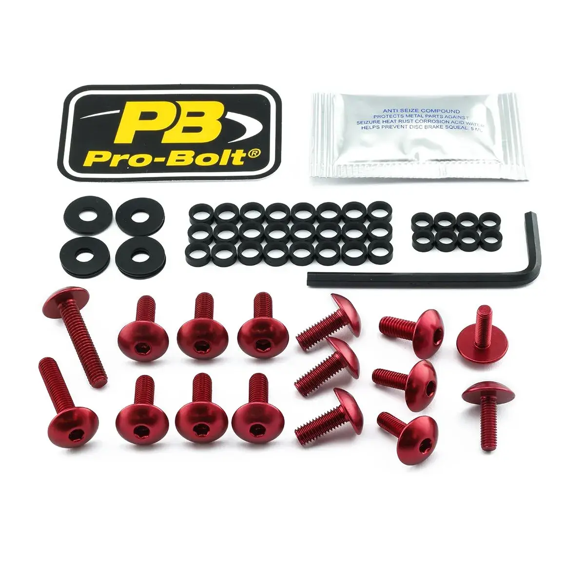 Schraubensatz für Verkleidung aus Aluminium Yamaha PRO BOLT