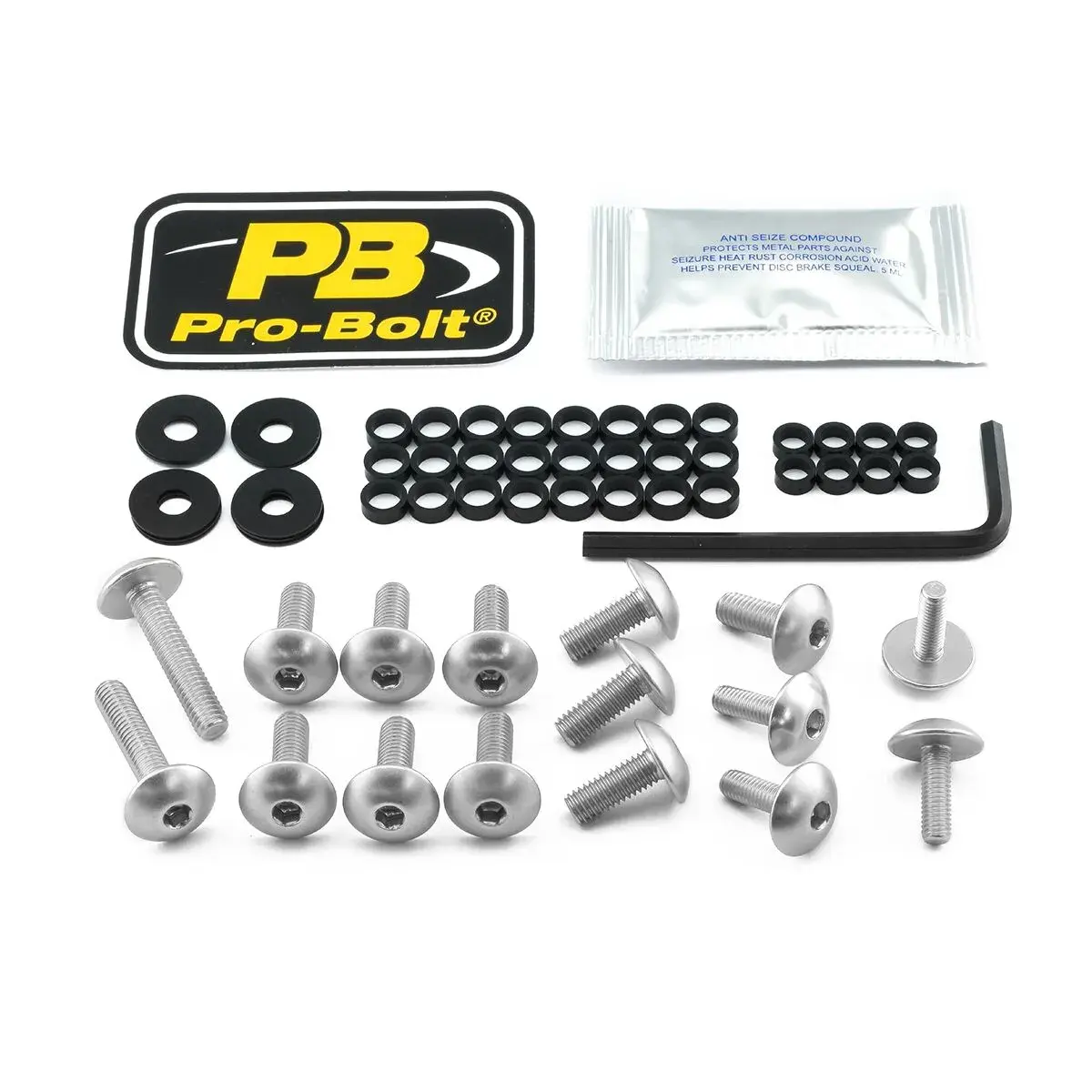 Kit de tornillería para carenado en aluminio Yamaha PRO BOLT