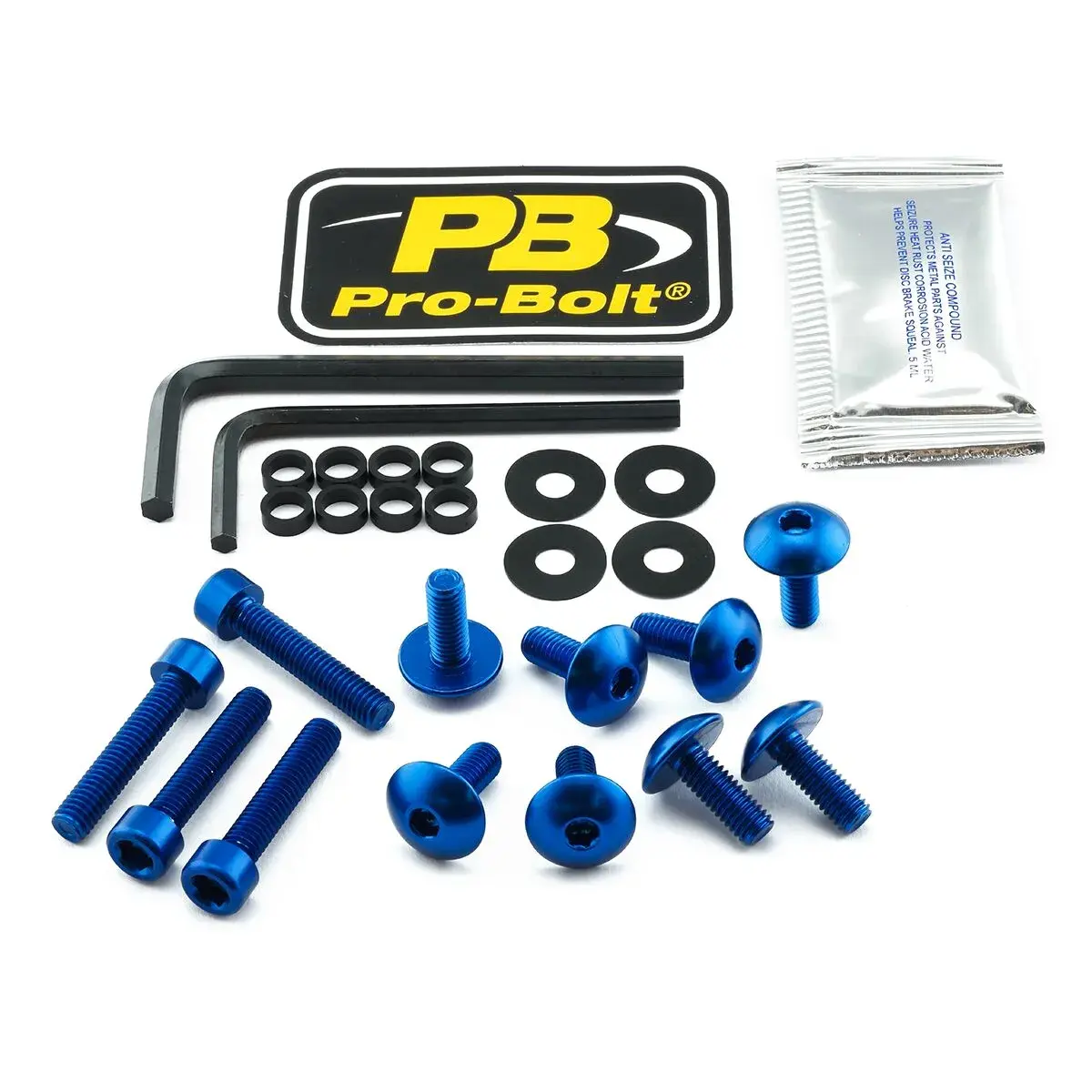 Kit de boulons pour carénage en aluminium Yamaha PRO BOLT
