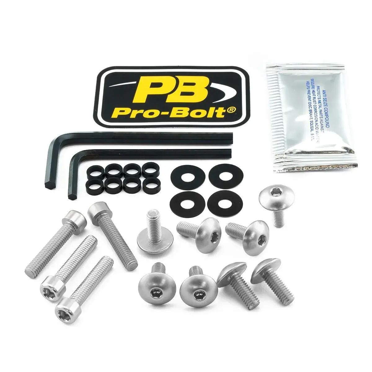 Kit de boulons pour carénage en aluminium Yamaha PRO BOLT