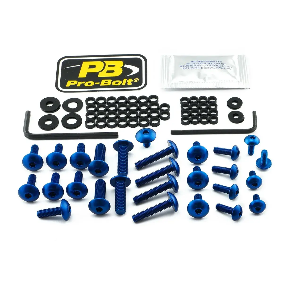 Schraubensatz für Verkleidung aus Aluminium Yamaha PRO BOLT