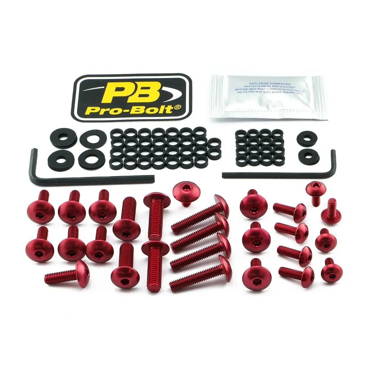 Kit de boulons pour carénage en aluminium Yamaha PRO BOLT