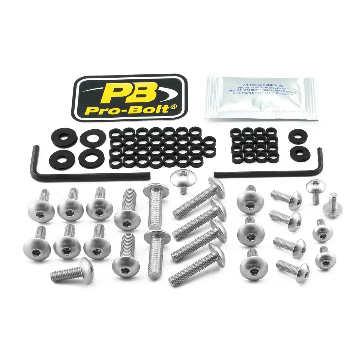 Kit de boulons pour carénage en aluminium Yamaha PRO BOLT