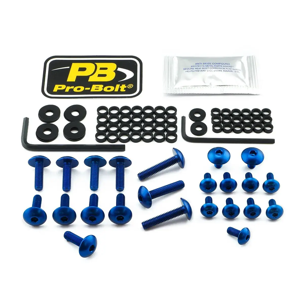 Kit de boulons pour carénage en aluminium Yamaha PRO BOLT
