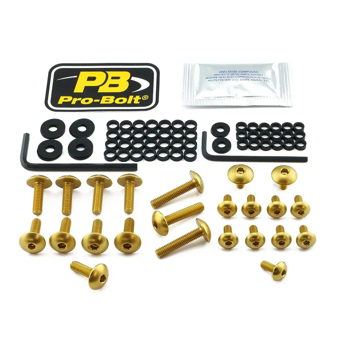 Kit de boulons pour carénage en aluminium Yamaha PRO BOLT