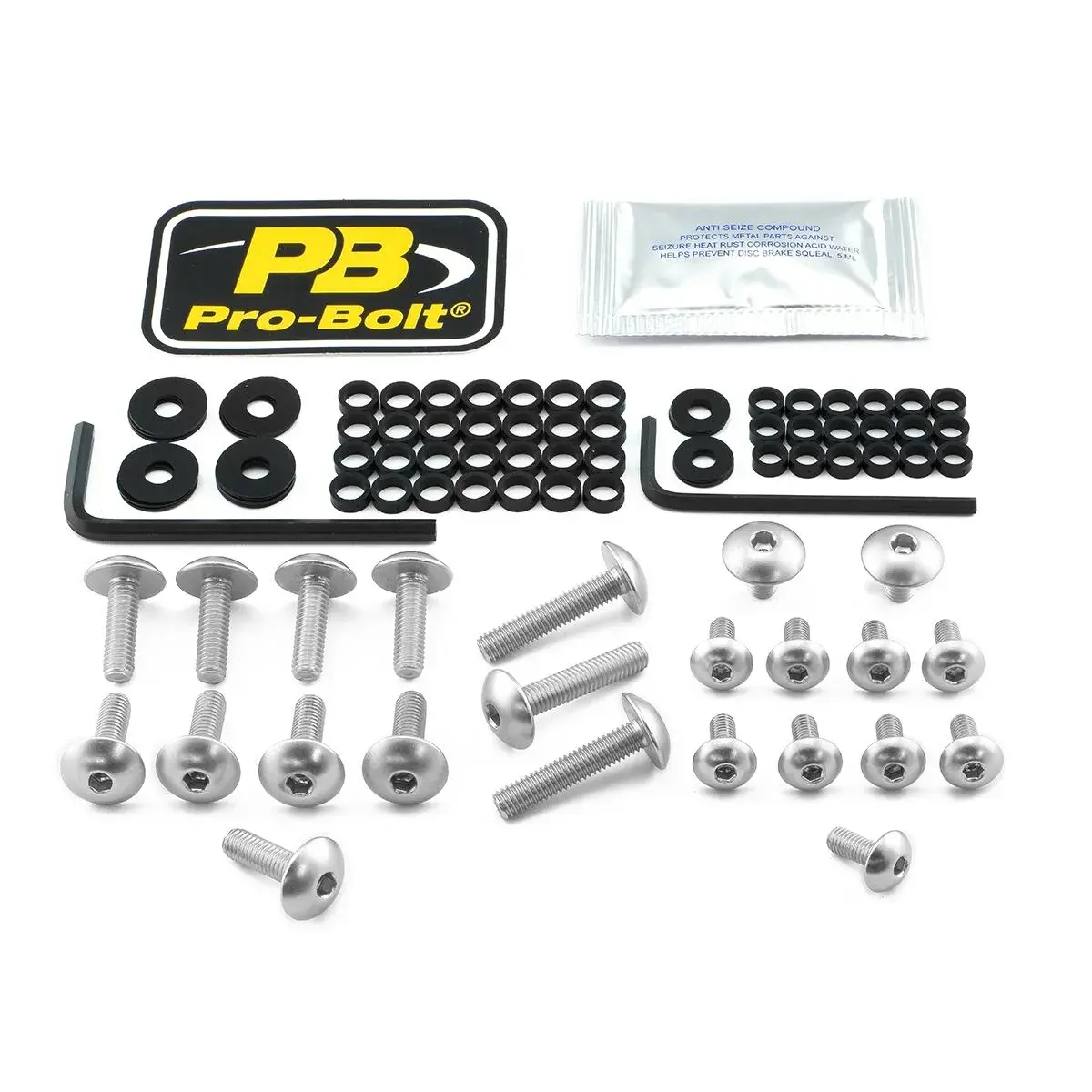 Kit de boulons pour carénage en aluminium Yamaha PRO BOLT