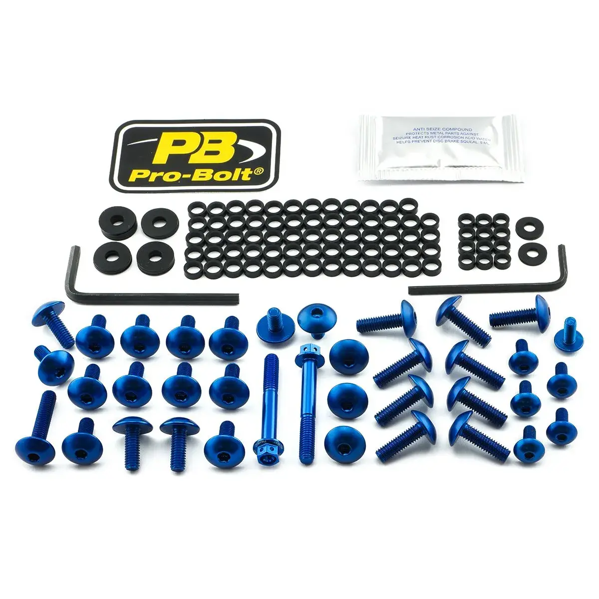 Kit de boulons pour carénage en aluminium Yamaha PRO BOLT