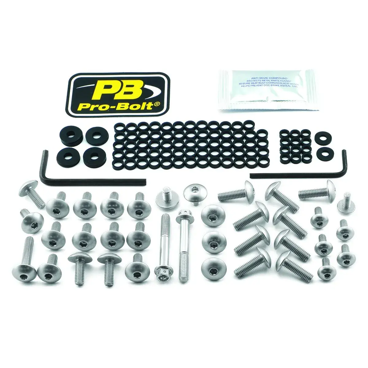 Kit de boulons pour carénage aluminium Yamaha PRO BOLT