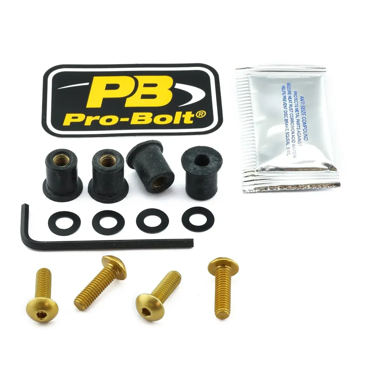 PRO BOLT 알루미늄 페어링 볼트 키트