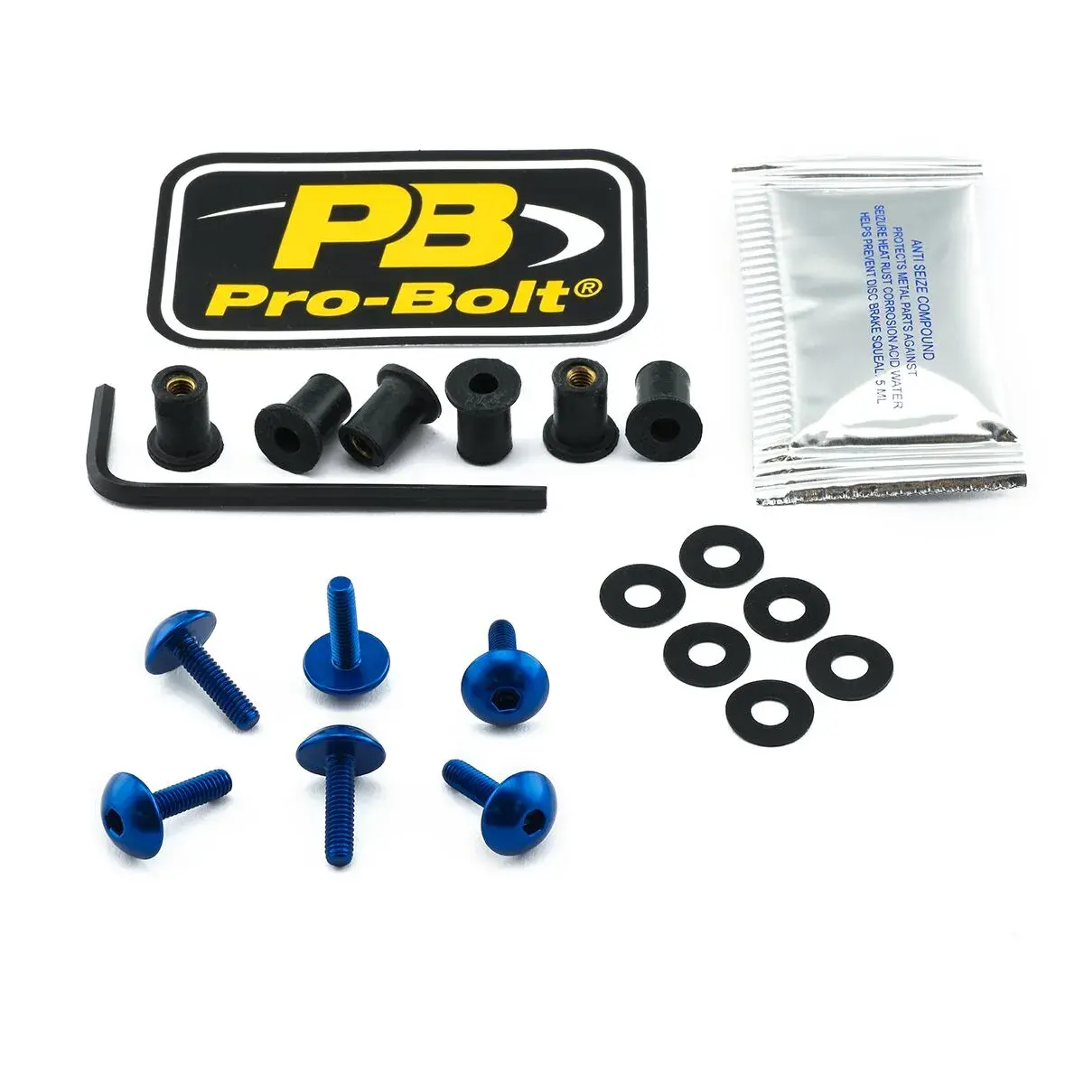 Kit șuruburi pentru caroserie din aluminiu PRO BOLT — Șurubărie