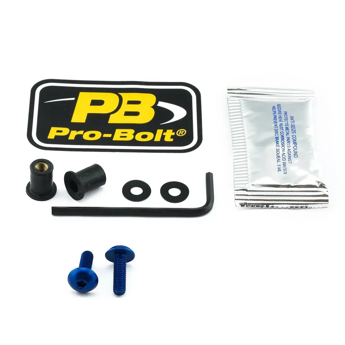 Kit de boulons de carénage en aluminium PRO BOLT