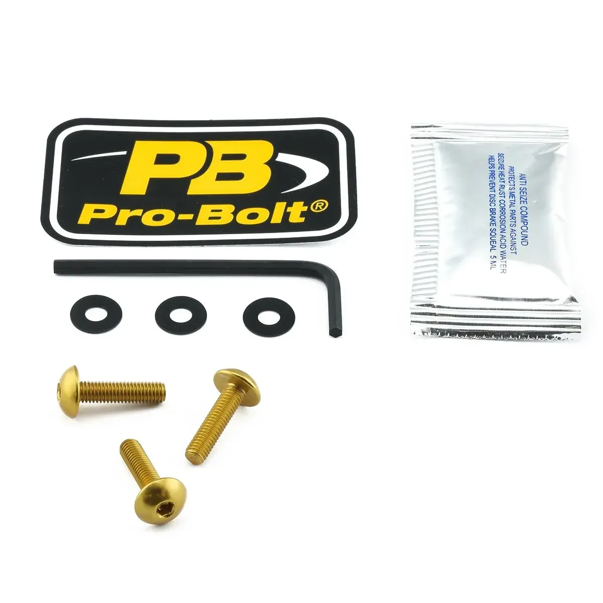 Kit de boulons de carénage en aluminium PRO BOLT