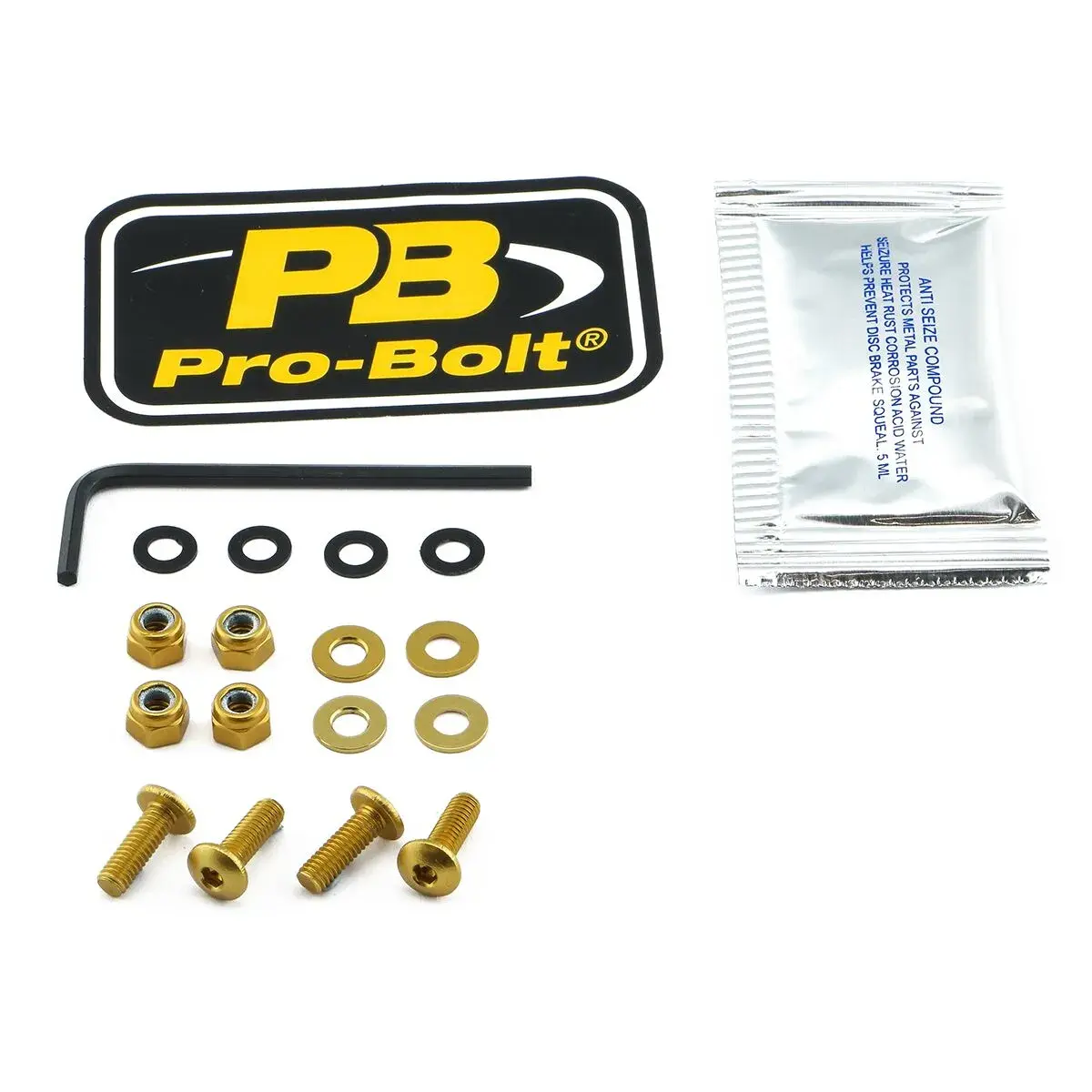 PRO BOLT 골드 스크린 볼트 키트