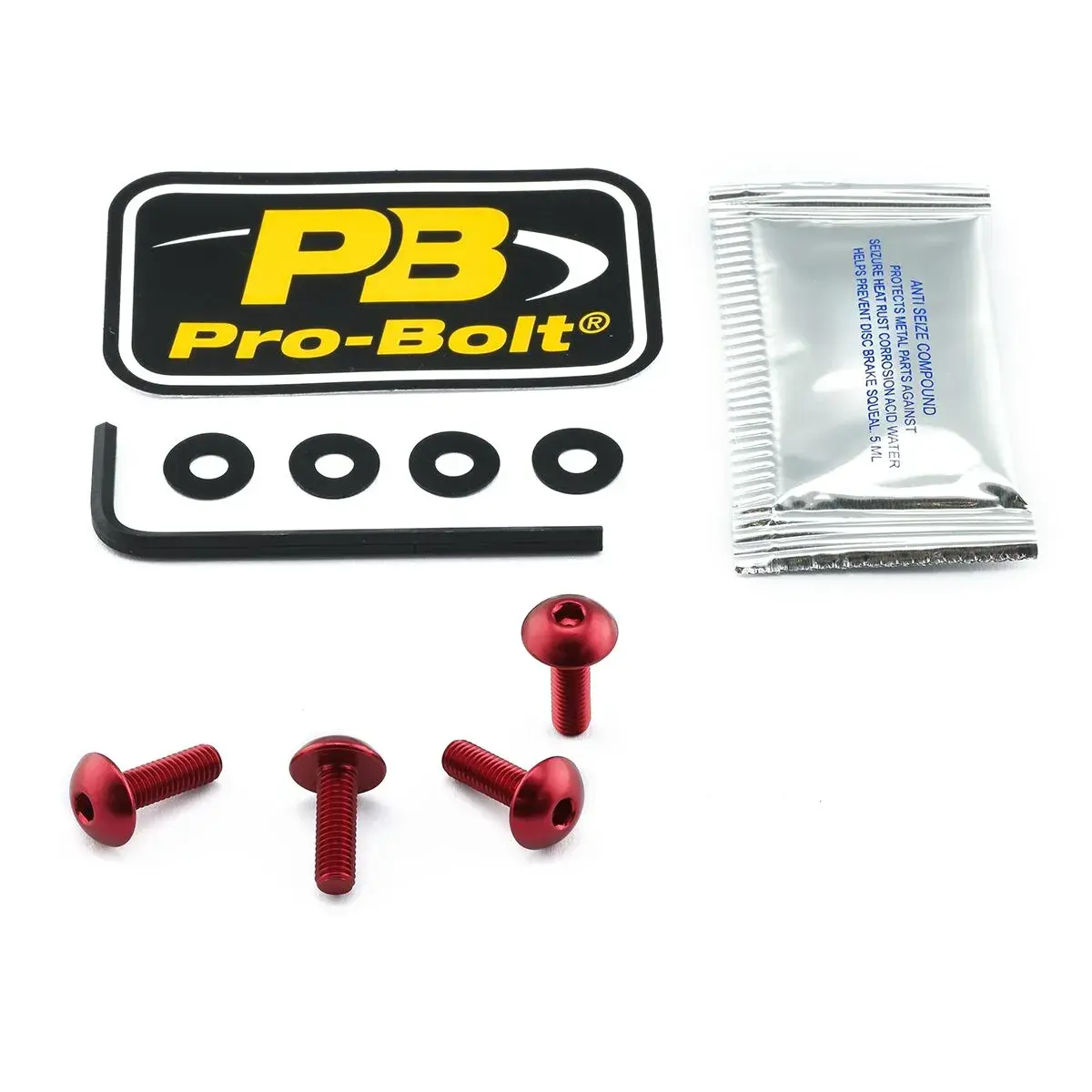 PRO BOLT 레드 스크린 키트 — 차량 액세서리