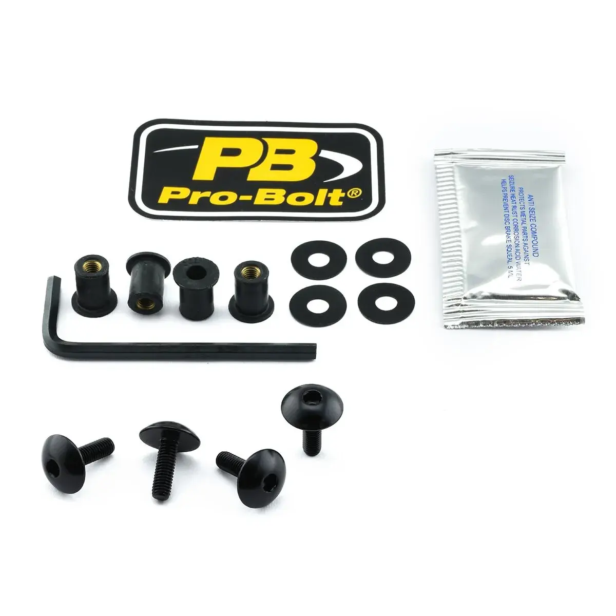 Kit écran Bolt noir PRO BOLT