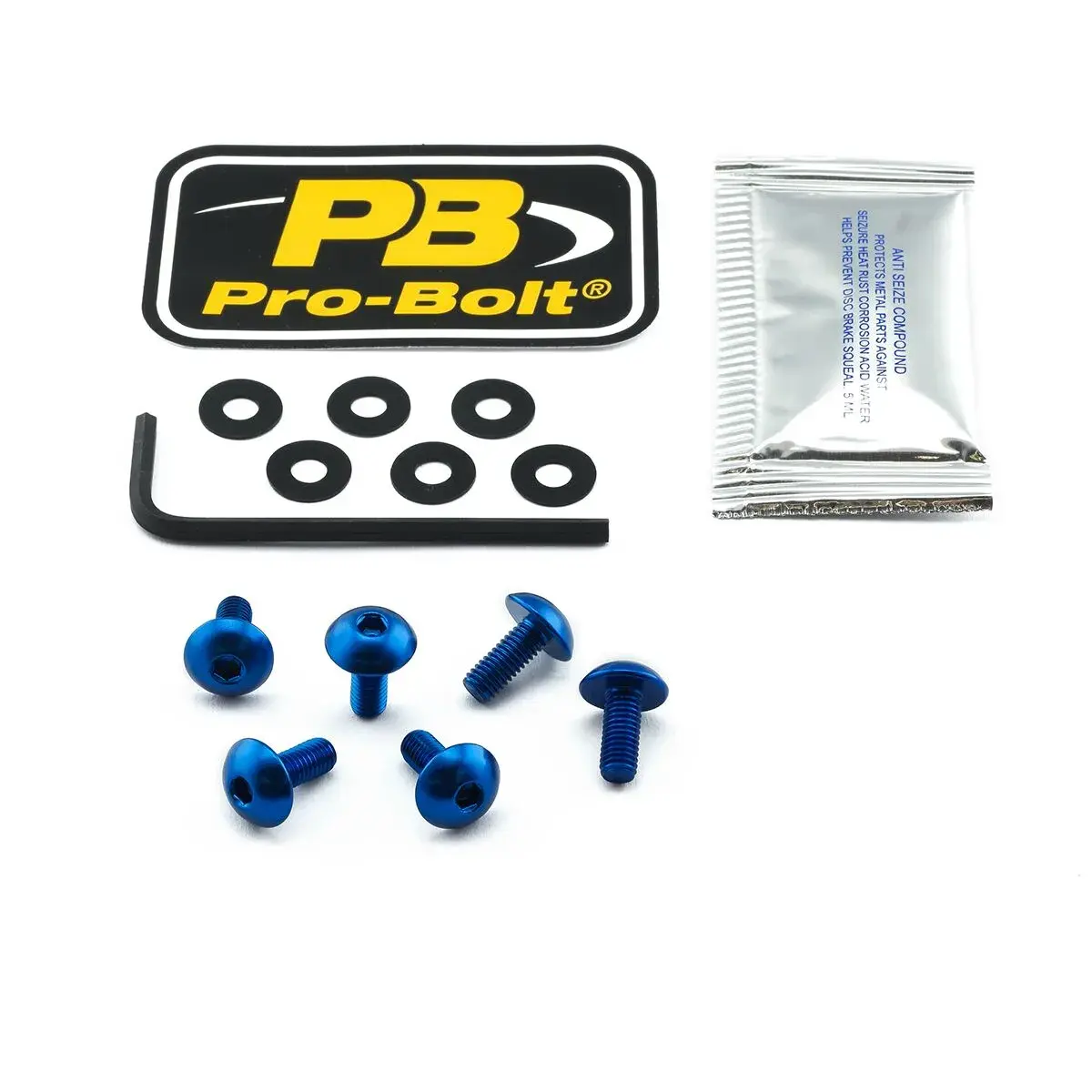 Kit de vis écran bleu PRO BOLT