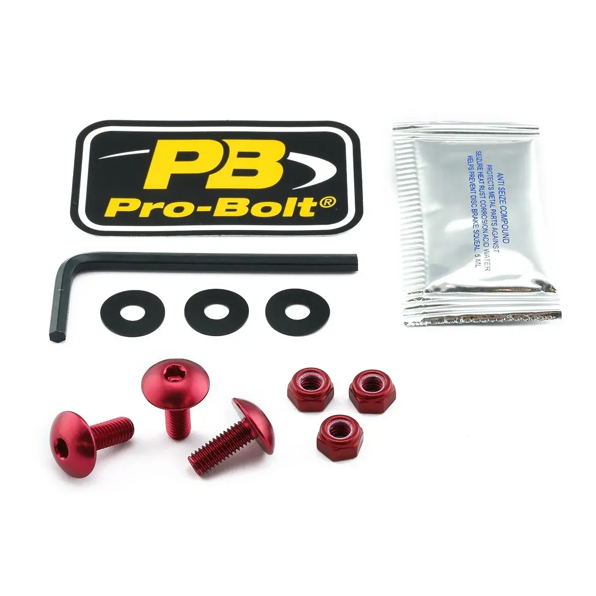 Kit de boulons de carénage en aluminium PRO BOLT